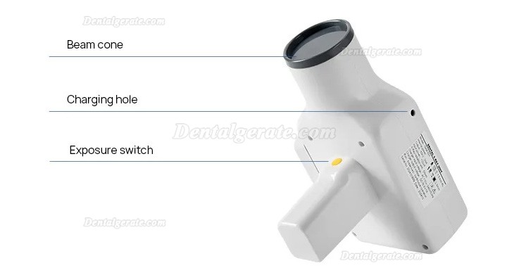 Tragbares Dental R&ouml;ntgenger&auml;t mit eingebautem Bildschirm + Digitaler Intraoral R&ouml;ntgensensor